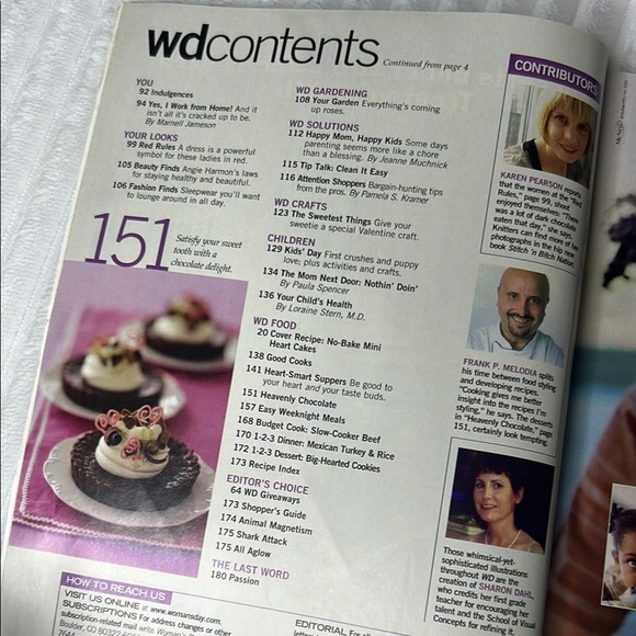 Free w/ Purchase 
February 2005 Vintage Woman's Day Magazine - Picture 4 of 16